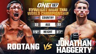 Legendary Muay Thai Rivalry  Rodtang vs. Haggerty I | Full Fight