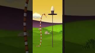 Gazoon Snake vs the Bird Adventure #shorts #cartoon #animalsvideo