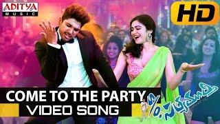 Come To The Party Full Video Song || S/o Satyamurthy Video Songs || Allu Arjun,Samantha