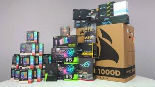 「BRO」4K Water Coolant PC Build | FIRST BLOOD CORSAIR 1000D With 34 Unit Fan. 海盗船 1000D #1000D