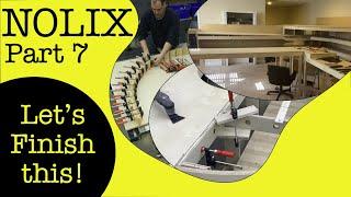 Nolix Part 7  -  Building an HO model railroad IT"S DONE!!