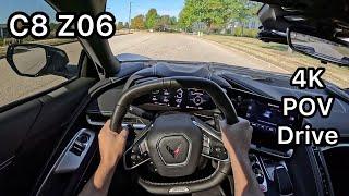 2024 Z06 Corvette POV Drive (670HP V8) - 4K No Talking