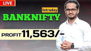 Banknifty Live Trading / Profit 11.5K+ / 09-09-2024