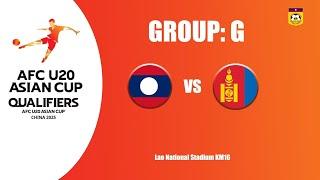 Higthligth AFC U20 ASIAN CUP 2025, Qualifiers  LAOS 6-0 MONGOLIA