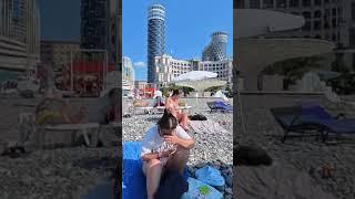  BATUMI BEACH WALK | Georgia 2024 |  A Day by the Sea!  4K