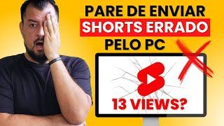 [2024] Como POSTAR SHORTS no YouTube pelo PC - Guia Passo a Passo!