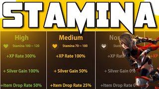 Stamina Explained - What to do with it?  Blade & Soul Revolution