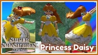  Princess Daisy in Super Smash Bros Melee (Turbo DX) 