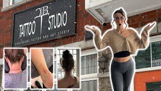 TATTOO VLOG - Come With Me To Get Two New Tattoos!