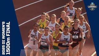 Women's 1500m final - 2025 NCAA outdoor track and field championship