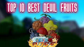 ( EXCLUSIVE CODE) TOP 10 BEST FRUITS IN ONE PIECE ROSE