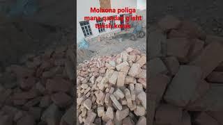 molxona poliga mana shunday g'isht terish kerak