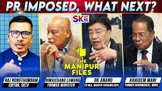 "PR IMPOSED, WHAT NEXT?" on "THE MANIPUR FILES" [14/02/25] [LIVE]