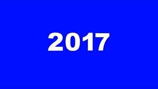 Футаж 2017 заменяется на  2018,  2019, 2020 надпись #2