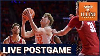 POSTGAME: Kasparas Jakucionis, Tre White Lead Illini to 9 Straight Over the Badgers | Illini Podcast