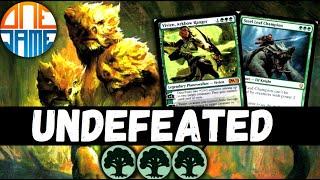  UNDEFEATED MONO GREEN STOMPY | MTG Arena Explorer Pioneer Deck