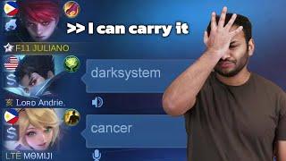 I ENCOUNTER DARK SYSTEM AND CANCER IN MYTHICAL GLORY RANK 