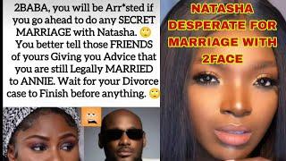 ANNIE IDIBIA COME BACK THREATEN 2FACE GIRLFRIEND NATASHA