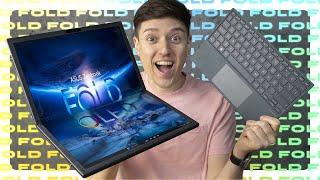 Una laptop GIGANTE pero ᴄʜɪǫᴜɪᴛᴀ ▸ ASUS Zenbook 17 Fold OLED