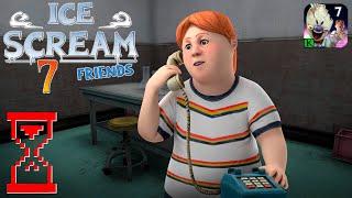 Прохождение Мороженщика 7 на сложности // Ice Scream 7 Friends: Lis