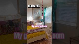 Decorating my guest bedroom! #quirky #home #shorts #thrift #flip #summeronshorts