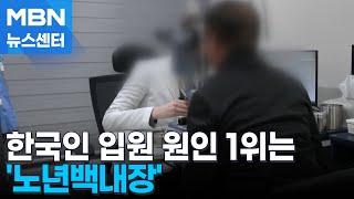 한국인 입원 원인 1위는 '노년백내장' [MBN 뉴스센터]