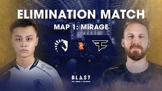 BLAST Global Final Bahrain - Elimination Match - Team Liquid vs. Faze Clan Map 1 (Mirage)