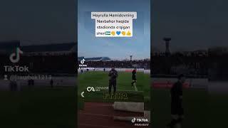 Hayrulla Hamidovning Navbahor haqida stadionida oʻqigan sheri