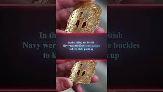 14K GOLD BELT BUCKLE FROM THE CIVIL WAR! | Pawn Stars | #Shorts