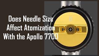 Does Needle Size Effect Atomization?