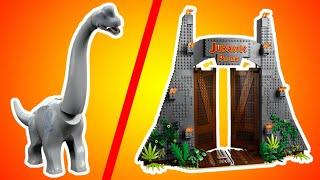 I BUILT a MASSIVE LEGO Jurassic Park!!