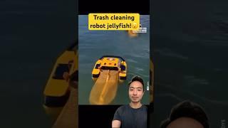 Trash cleaning robot jellyfish!  #robotics