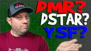 Ham Radio Digital Modes Comparison - DMR, DSTAR or YSF?  P25 or NXDN?