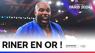 JO PARIS 2024 - LÉGENDAIRE TEDDY RINER ! Le Français décroche l'or olympique pour la troisième fois