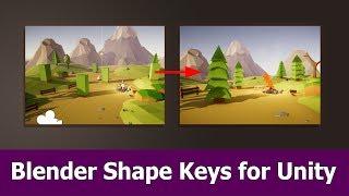 Blender Shape Keys for Unity Blendshapes