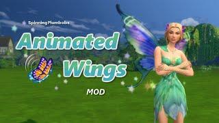 The Sims 4: Animated Wings Mod Walkthrough