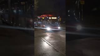 Night bus #stockholm #sweden #bus #shorts #youtubeshorts