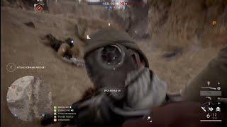 Battlefield 1 - Ottoman soldier bayonet charge fail