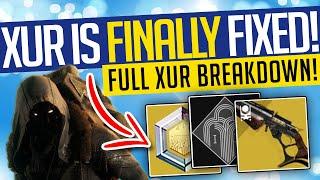 Destiny 2 | XUR & PLUNDER LOOT! April 14th-April 17th | Exotic Inventory & Location! - Lightfall