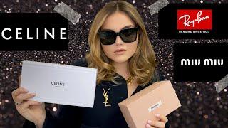 СОЛНЦЕЗАЩИТНЫЕ ОЧКИ 2023 – какие выбрать? лучшие очки от CELINE, MIU MIU и Ray-Ban – моя КОЛЛЕКЦИЯ