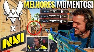 QUE JOGAÇO DA POR**! VITALITY x NAVI (MELHORES MOMENTOS) BLAST AUSTIN MAJOR 2025 (GAULES)