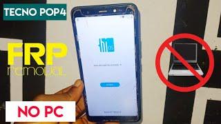 Tecno Pop 4 (BC2) Frp Bypass / Bypass Google Account On Tecno POP4 || Without Pc