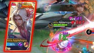 LING LORD SHEN SKIN GAMEPLAY ~ MLBB X KUNG FU PANDA COLLABORATION