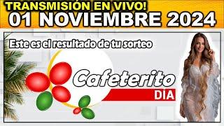 CAFETERITO DÍA: Resultado CAFETERITO TARDE VIERNES 01 de noviembre 2024