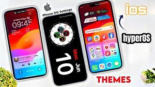 OG iOS 17 Theme For HyperOS | iPhone 14 Pro Miui Theme | Best miui themes  #hyperos