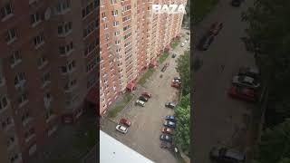 В подмосковье взорвался оптико-механический завод   Optical-mechanical plant exploded in the Moscow