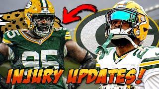 Packers Release FIRST Injury Report of Week 8 | Wyatt, Nixon, Jenkins