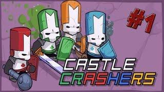 Прохождение Castle Crashers #1 - Путь бравых рыцарей начинается!