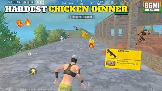 Hardest Chicken Dinner? | 1v4 | BGMI Lite PUBG Lite