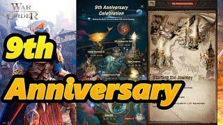 War and Order | wao 9th anniversary